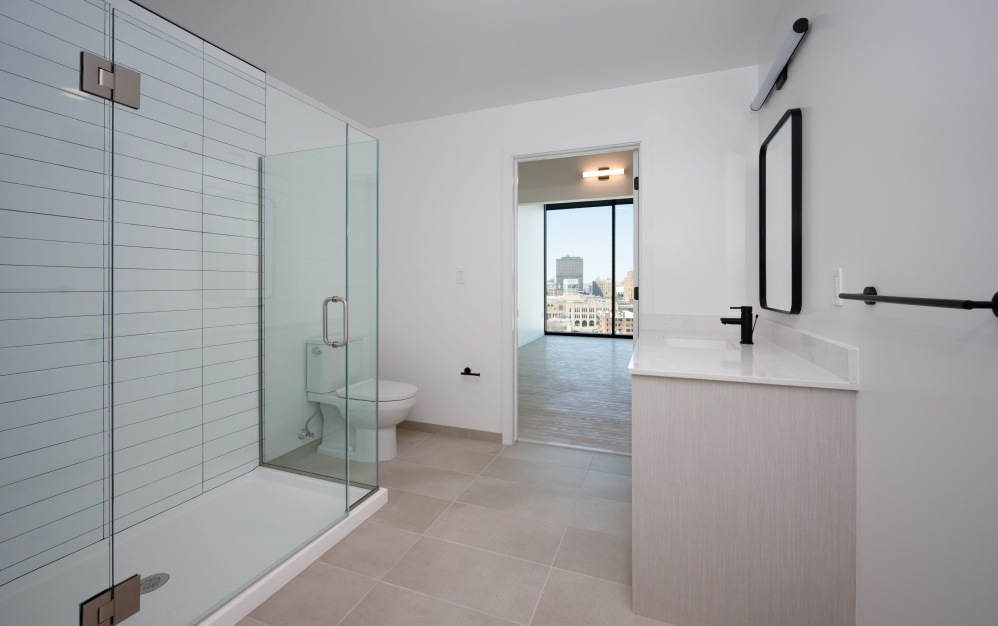 2 Bedroom Corner - 2 bedroom floorplan layout with 2 bathrooms (Floor 3)